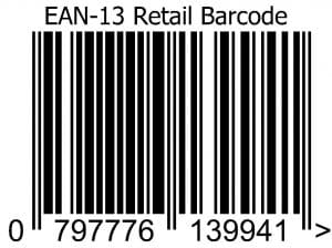 ean-13 retail barcode image from Barcodes Jamaica