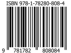 ISBN barcode style 1 example ISBN barcode style 1 example
