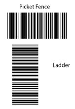 picket fence vs ladder barcode picket fence vs ladder barcode